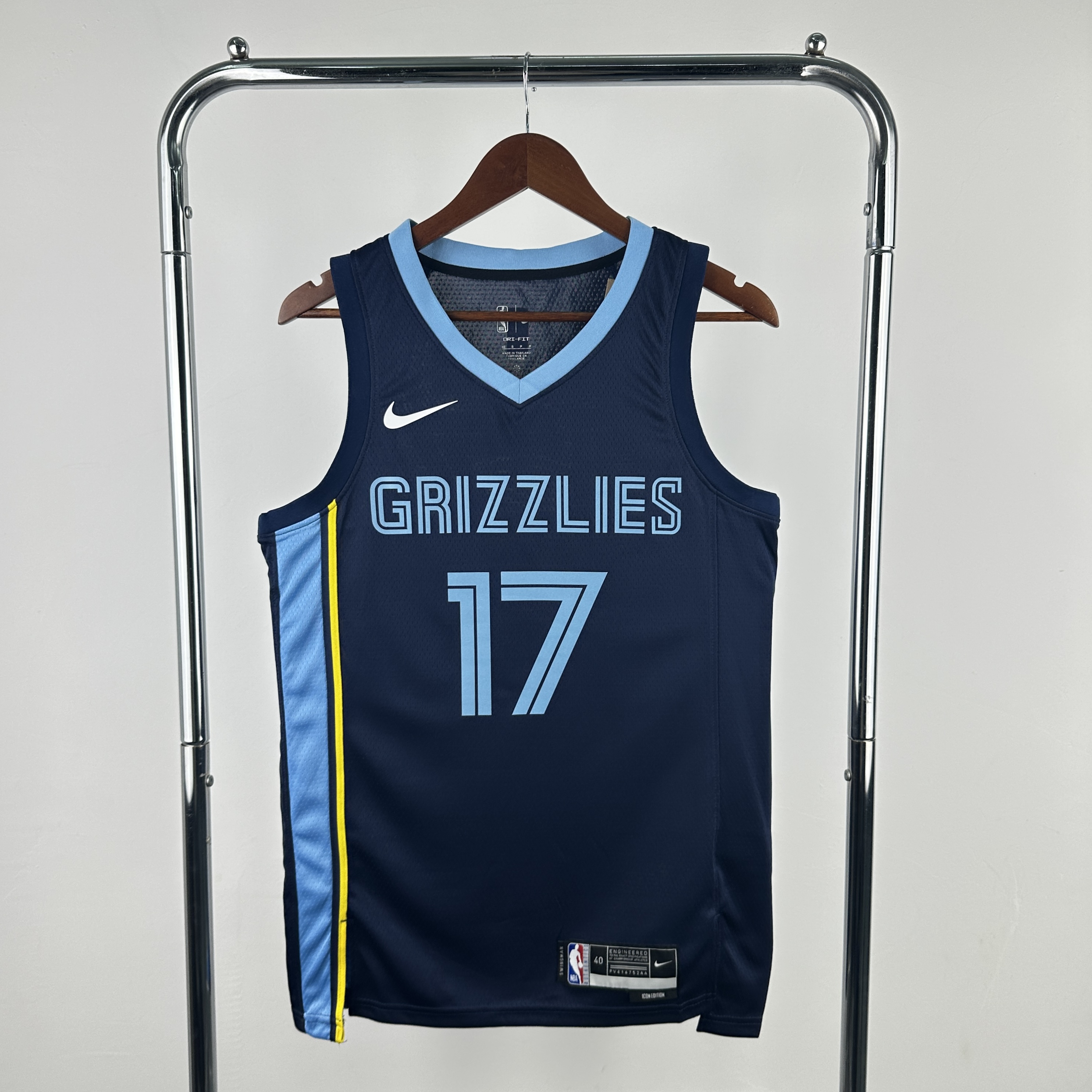 Men Memphis Grizzlies #17 Kawamura Drak Blue Season Nike 2025 NBA Jersey->memphis grizzlies->NBA Jersey